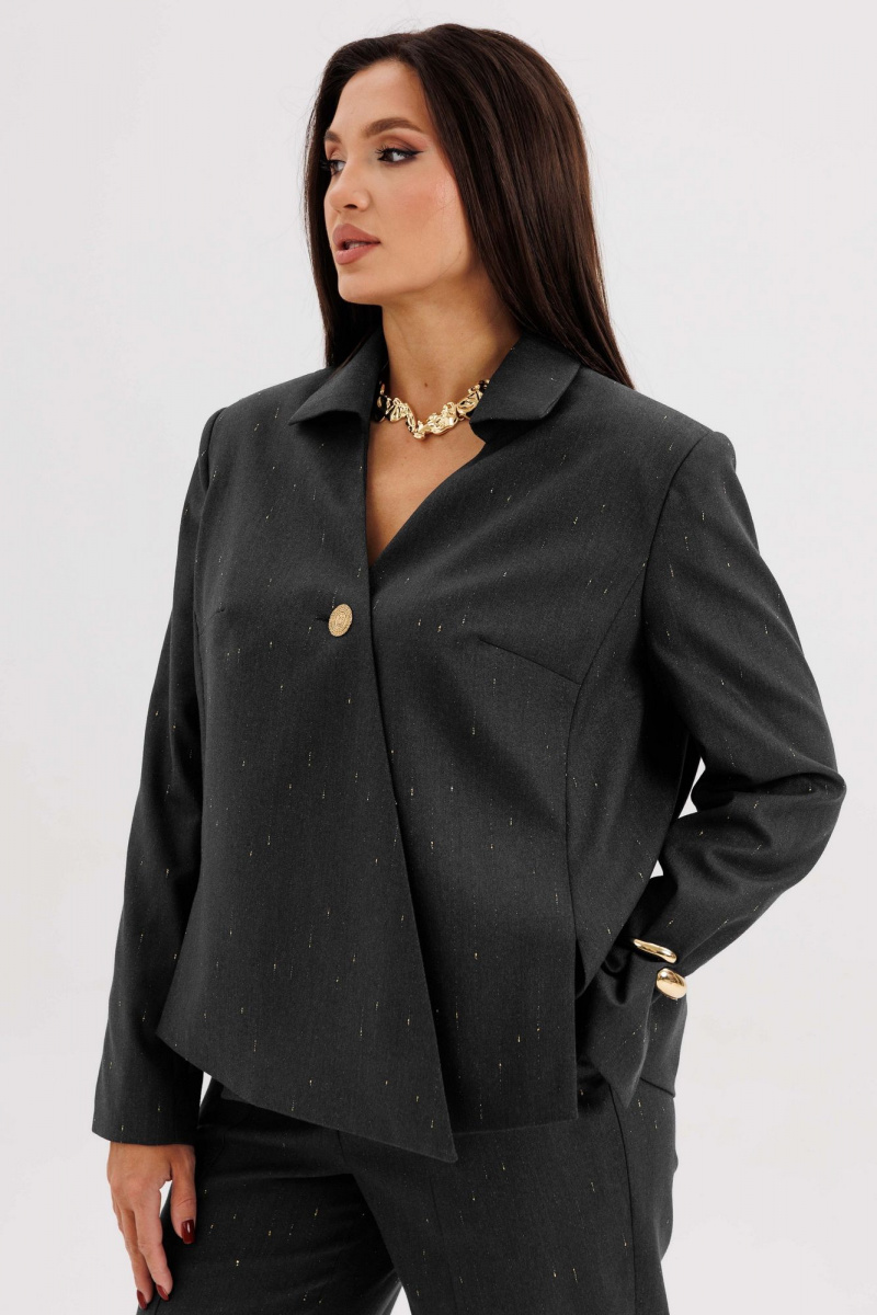 Брючный костюм Fantazia Mod 5301 серый