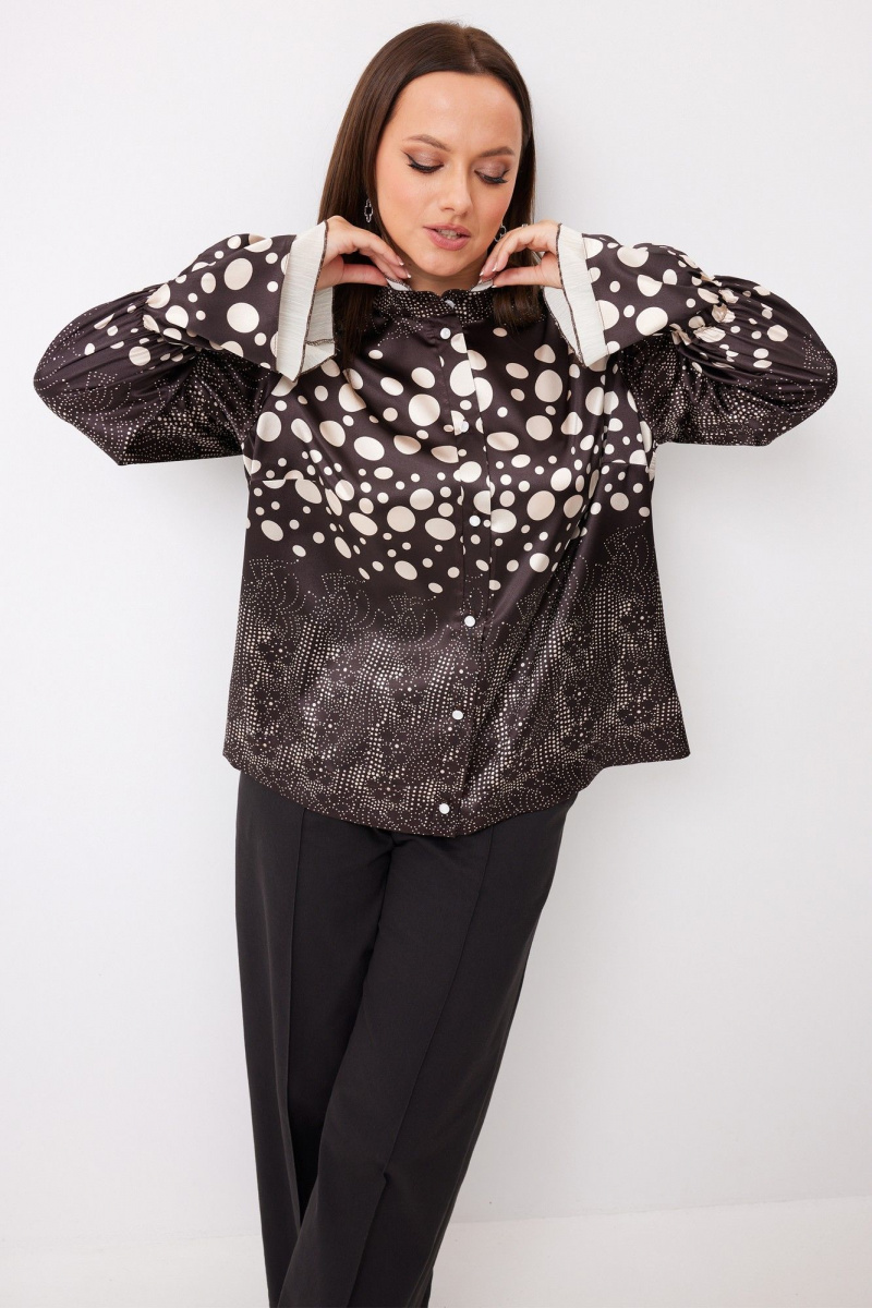 Блузы BegiModa 4145 шоколад