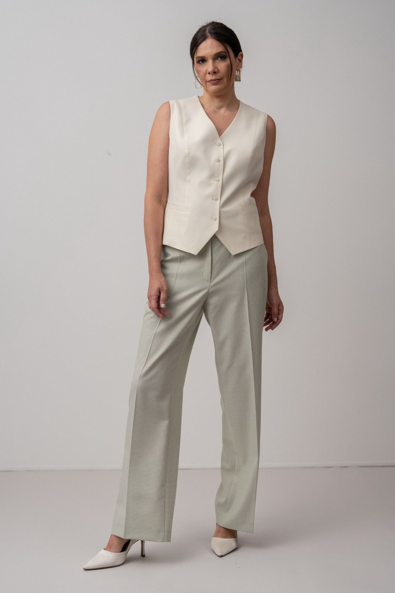 Брюки FASHION CENTRE Пш-4134 эвкалипт