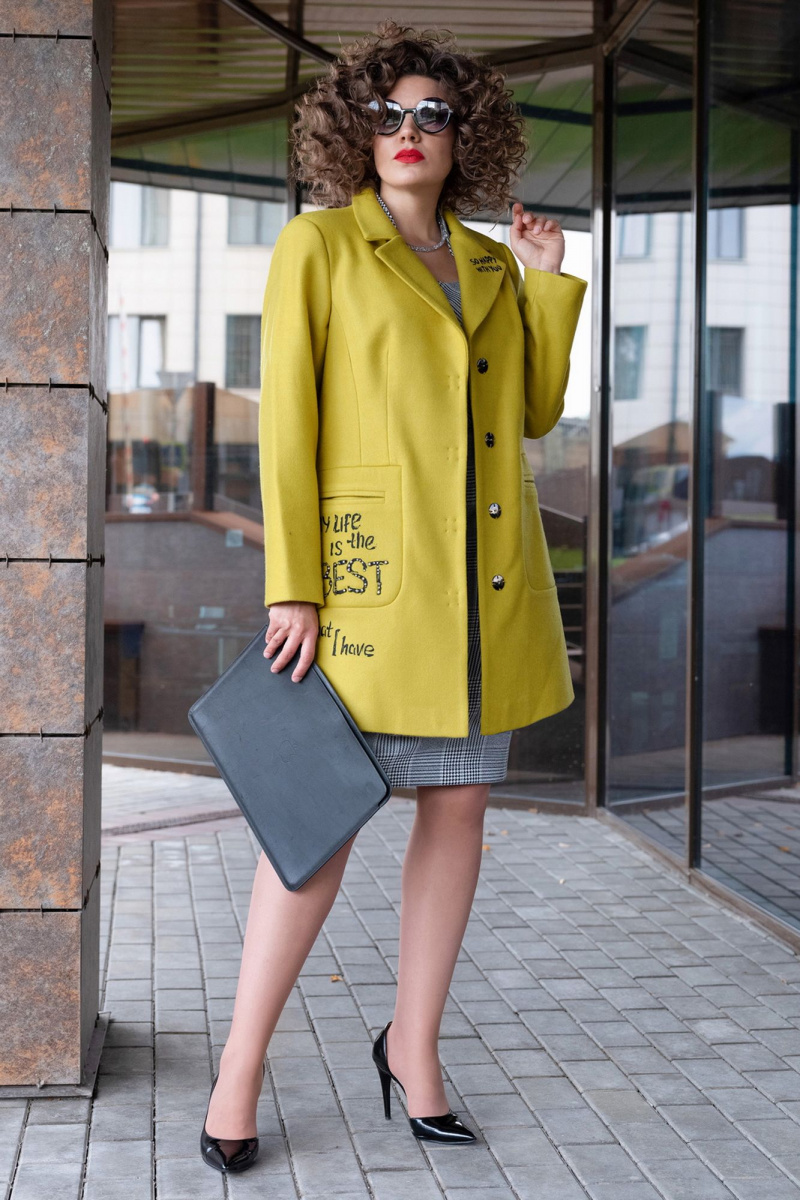 Кардиганы Erika Laurent 1054 салатовый