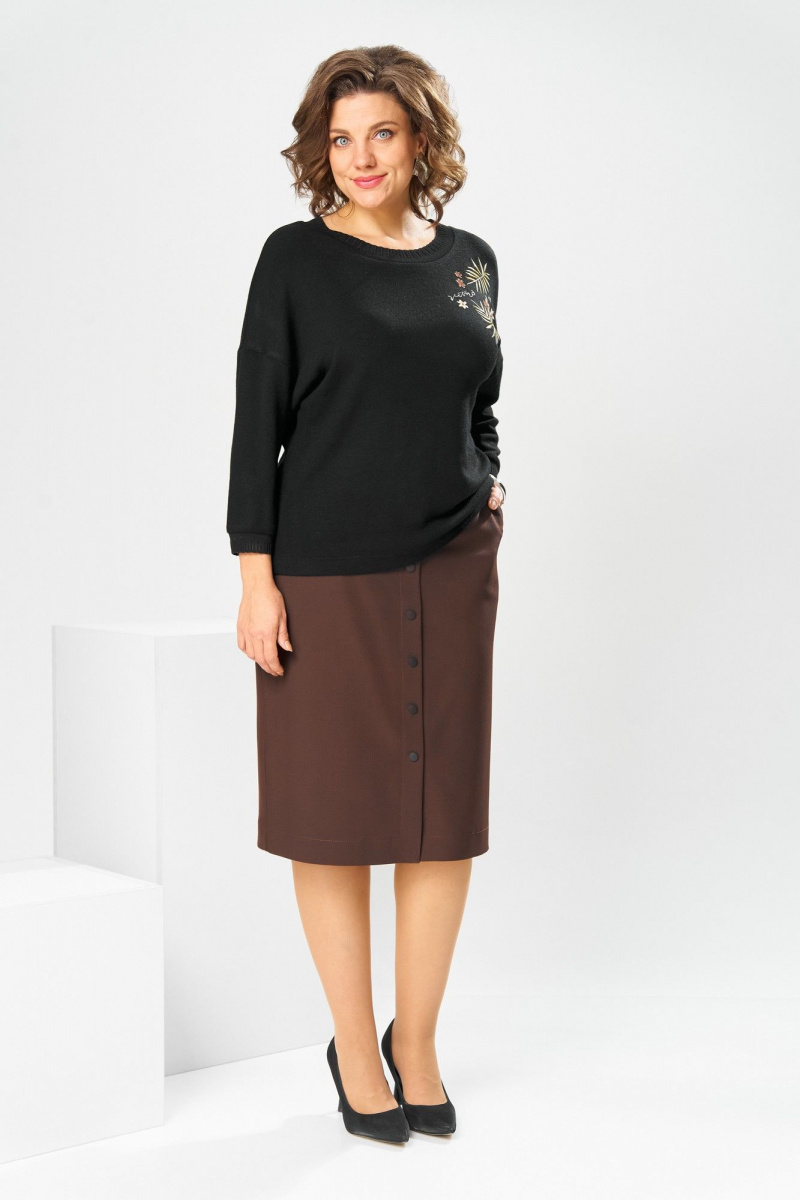 Юбочный комплект Romanovich Style 2-2045 коричневый