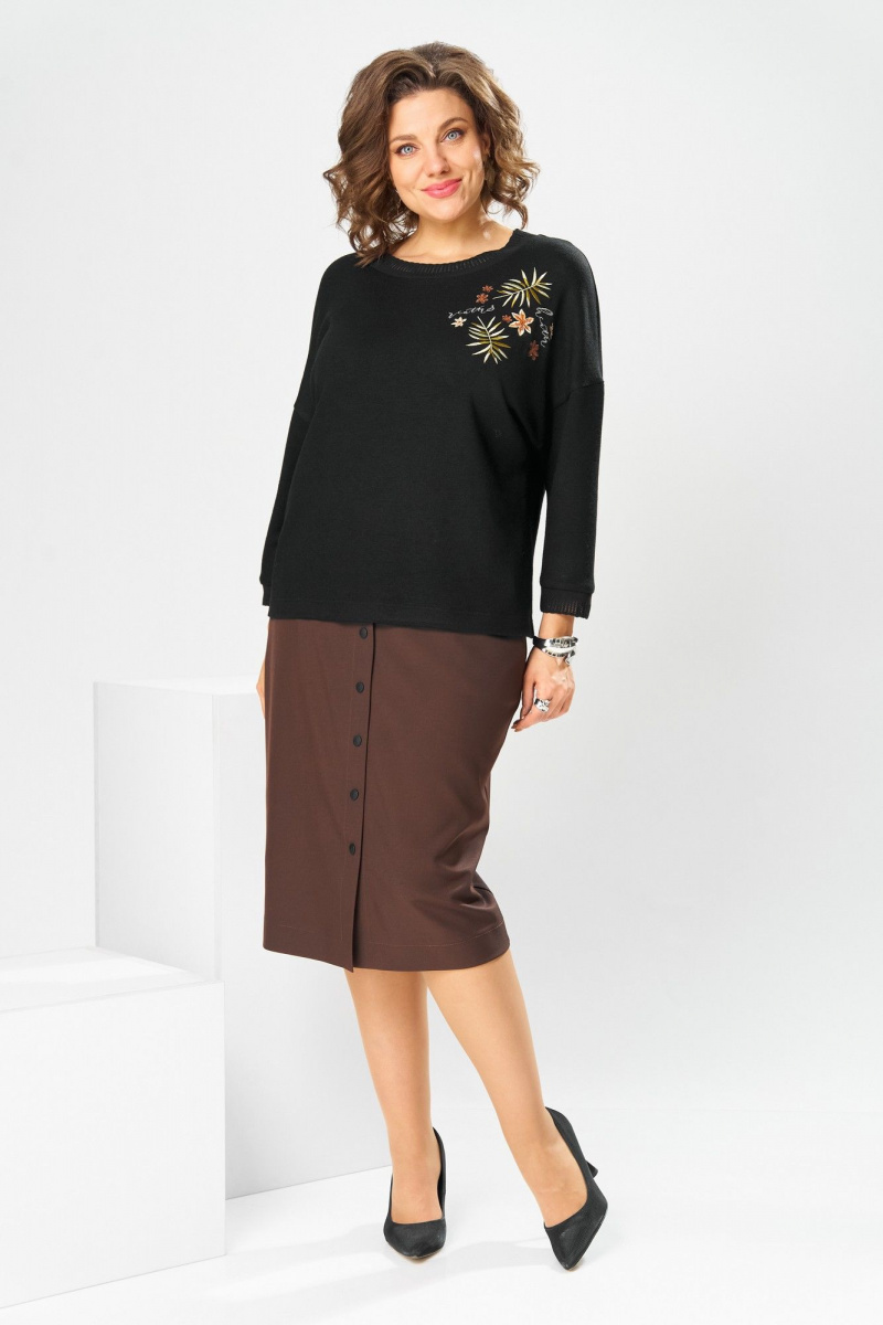 Юбочный комплект Romanovich Style 2-2045 коричневый
