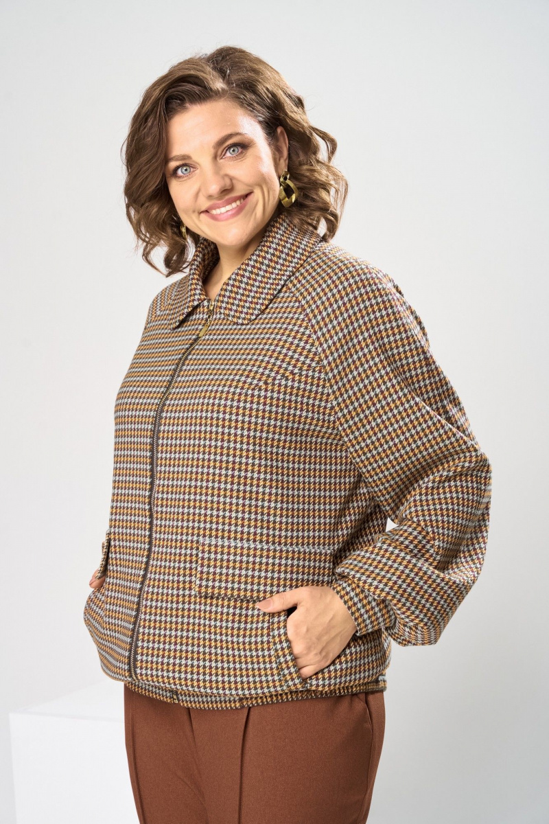 Брючный костюм Romanovich Style 2-2861 полынь