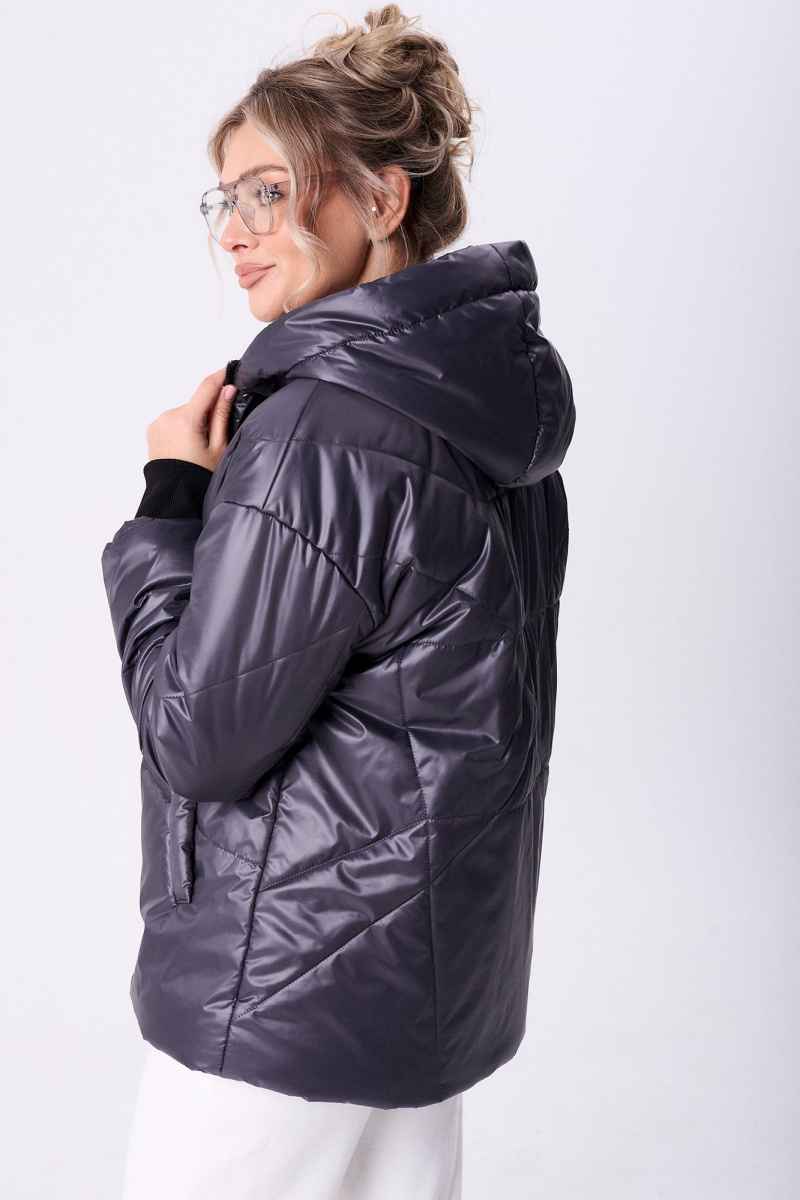 Женская куртка Диомант 1895 мокрый_асфальт