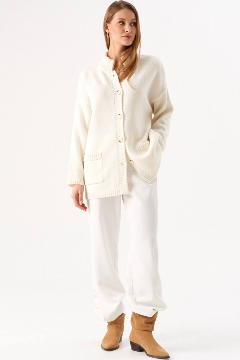 Кардиганы Romgil РВ0268-ШЕ5 молочный