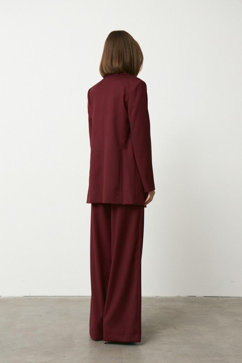 Брючный костюм Luitui R4049 винный