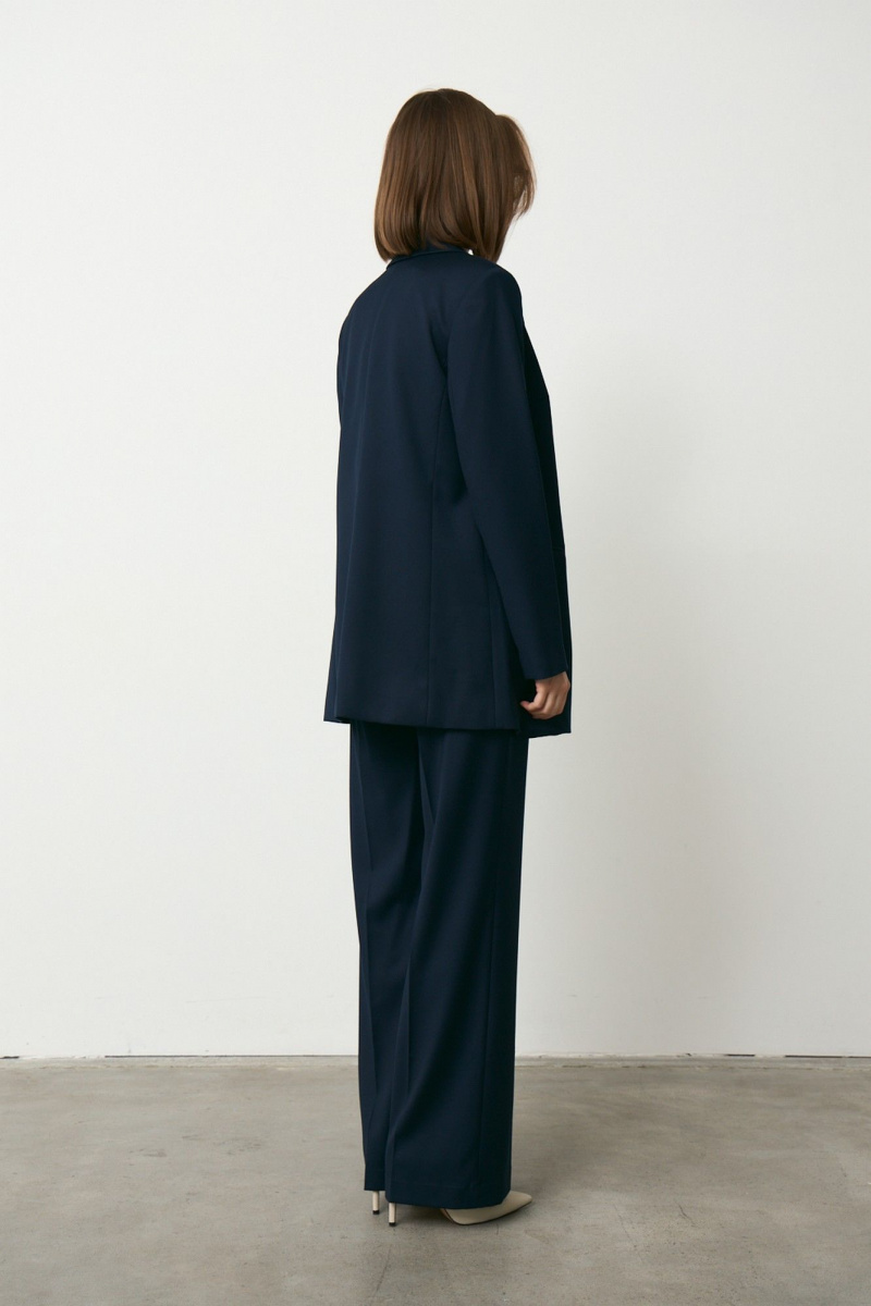 Брючный костюм Luitui R4048 темно-синий