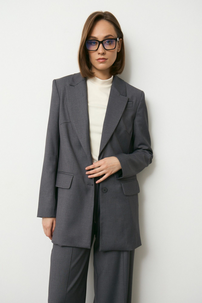 Жакеты Luitui R3012 темно-серый