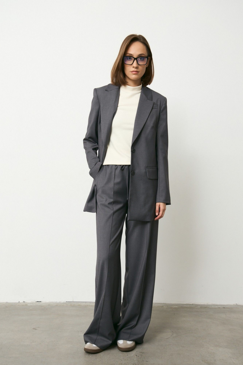 Жакеты Luitui R3012 темно-серый