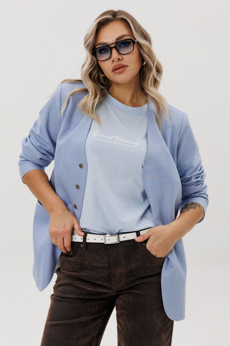 Жакеты Ma Vie М-703 голубой