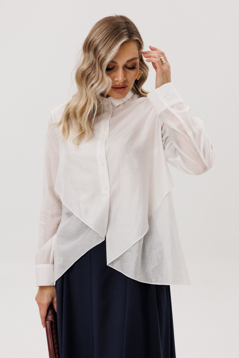 Рубашки Ma Vie М-723-1 белый