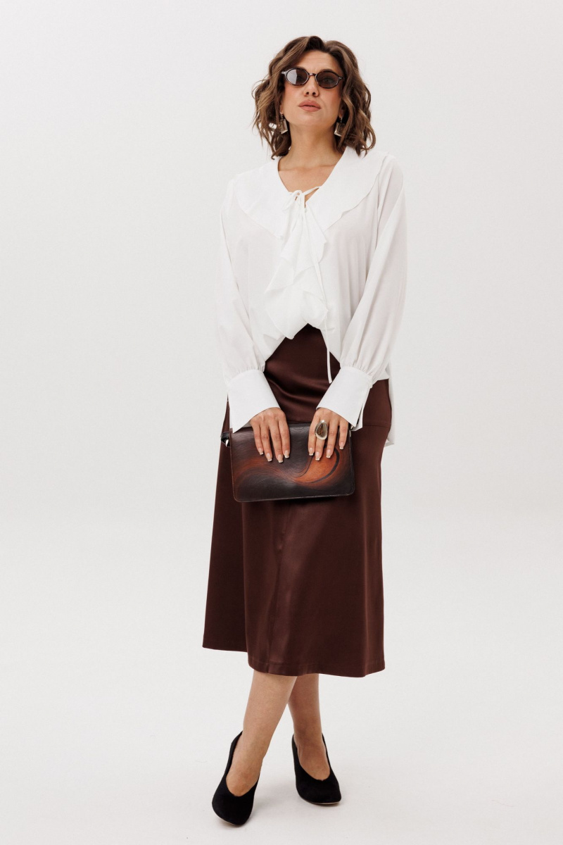 Юбки Anelli 1510 жженная_карамель