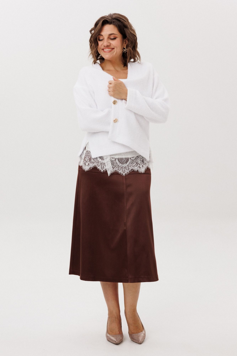 Юбки Anelli 1510 жженная_карамель