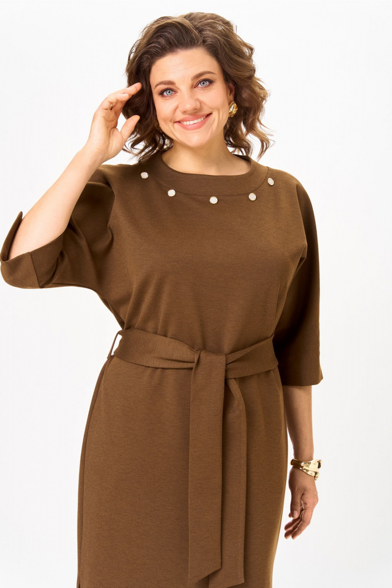 Платья Bonna Image 977/1 горчичный