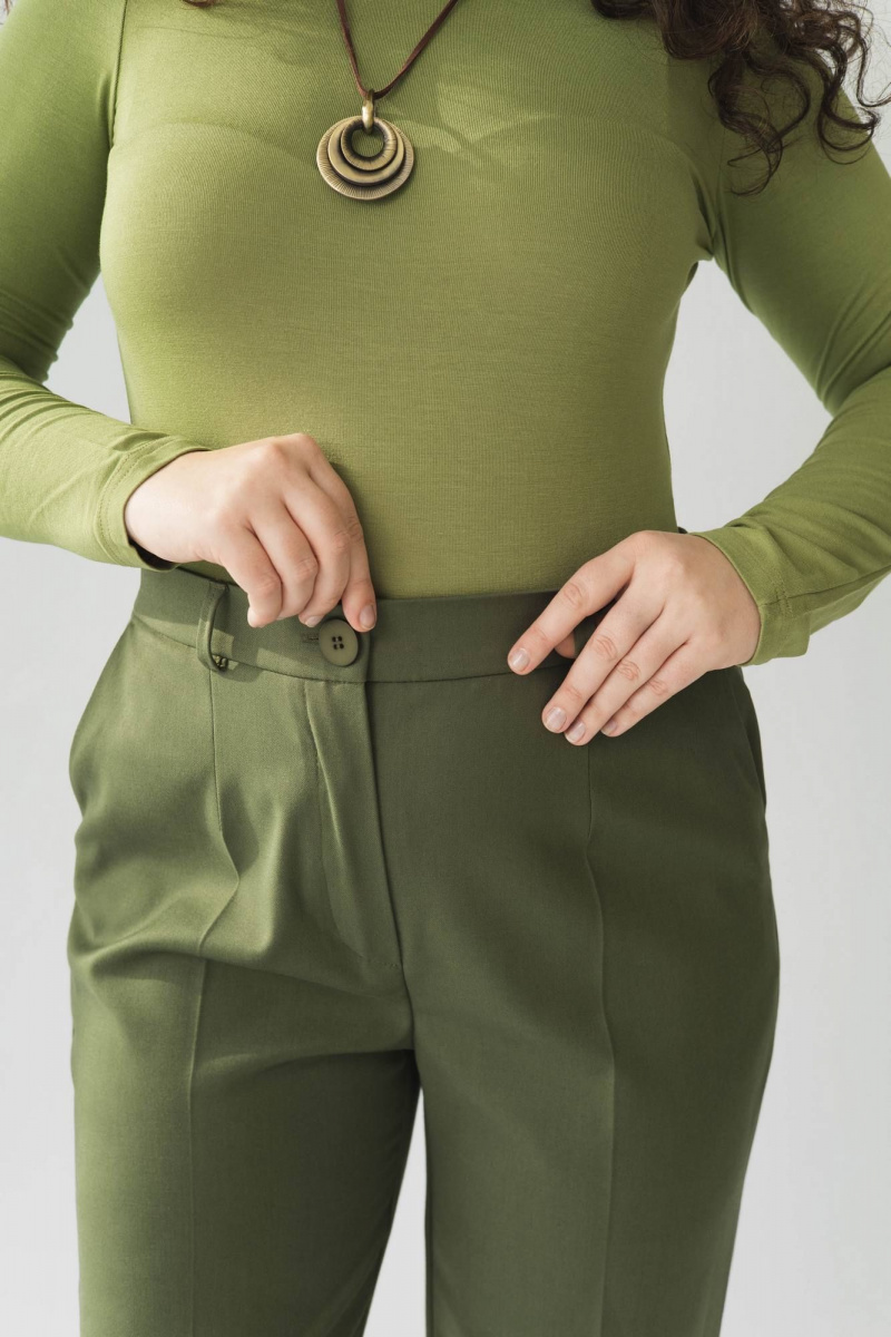 Брюки Legend Style P-025 зеленый_чай