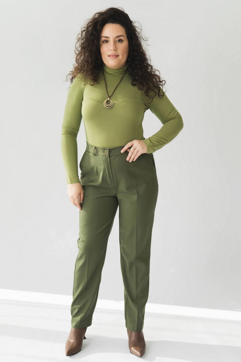 Брюки Legend Style P-025 зеленый_чай