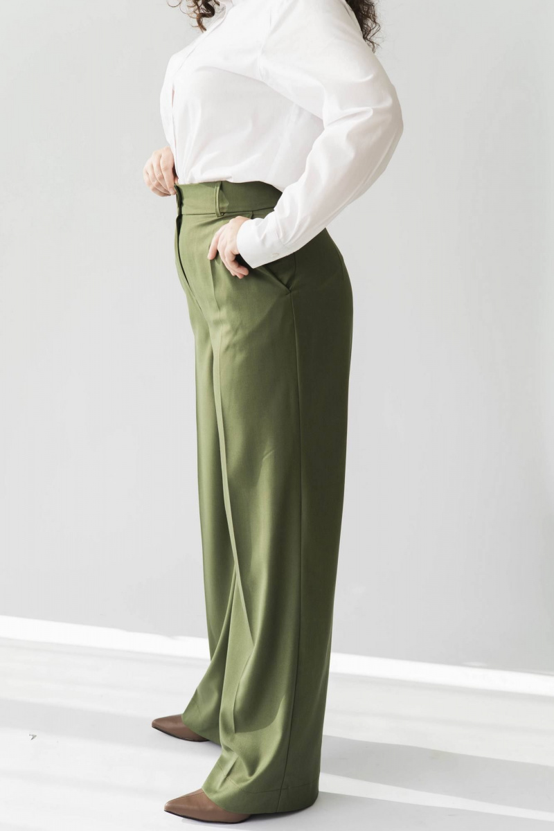 Брюки Legend Style P-026 зеленый_чай