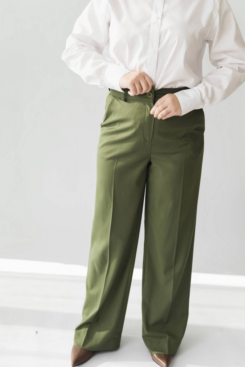 Брюки Legend Style P-026 зеленый_чай