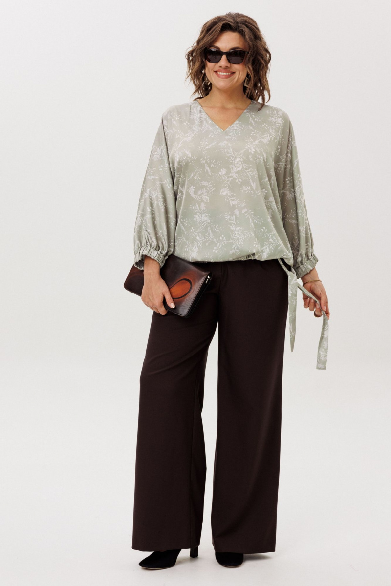 Блузы Anelli 1662 нефритовый_свет