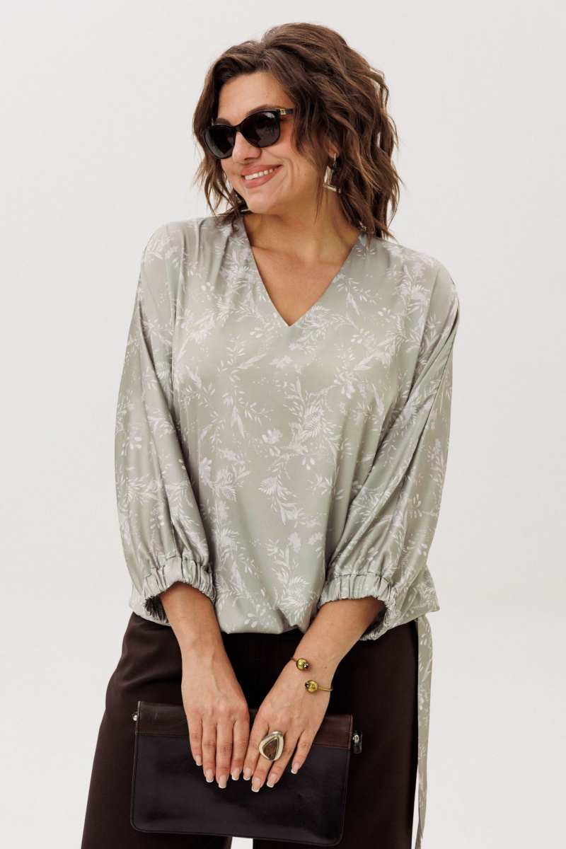 Блузы Anelli 1662 нефритовый_свет