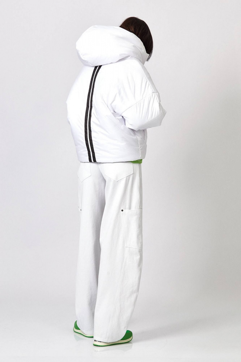 Женская куртка Rivoli 1062 белый,черный