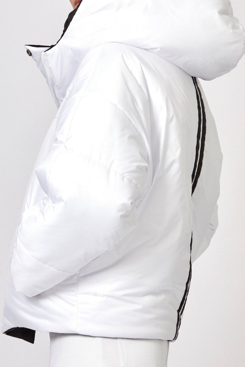 Женская куртка Rivoli 1062 белый,черный