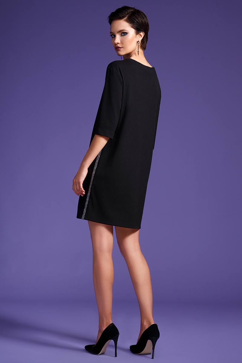 Платье с юбкой LaVeLa L1903 черный