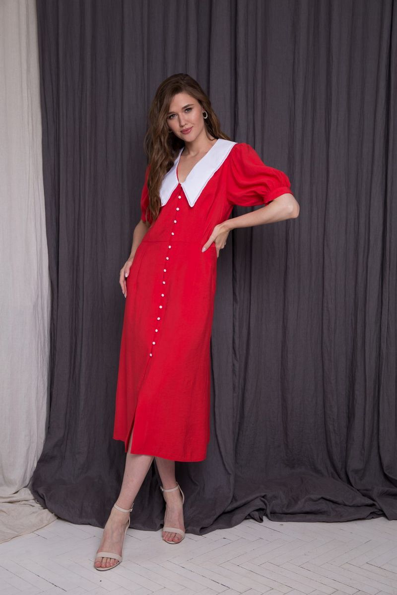 Платье Ertanno 2110-красный