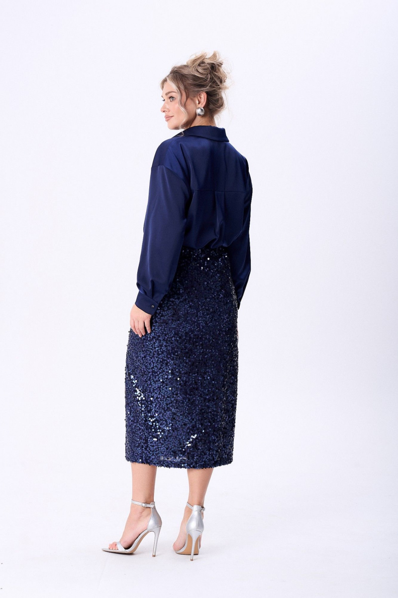 Юбочный комплект AMUAR 1093.1 синий