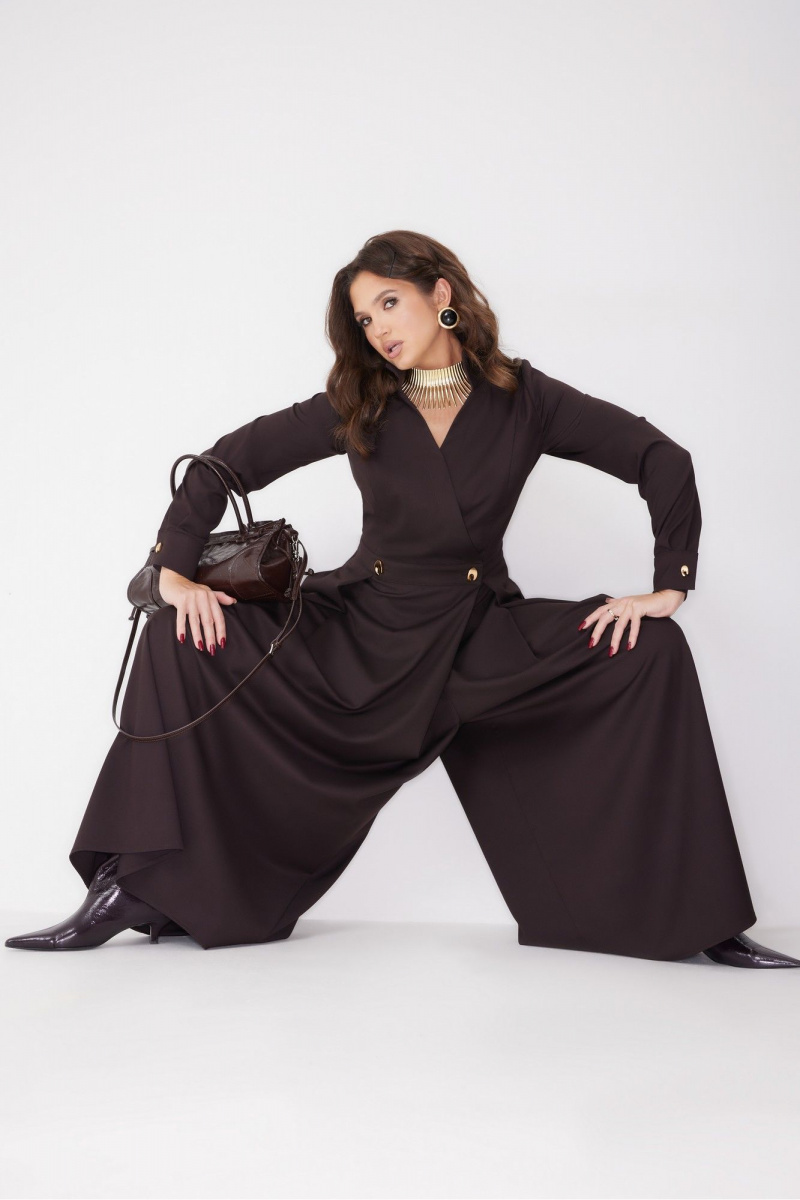 Женский комбинезон ElPaiz 1312 шоколад