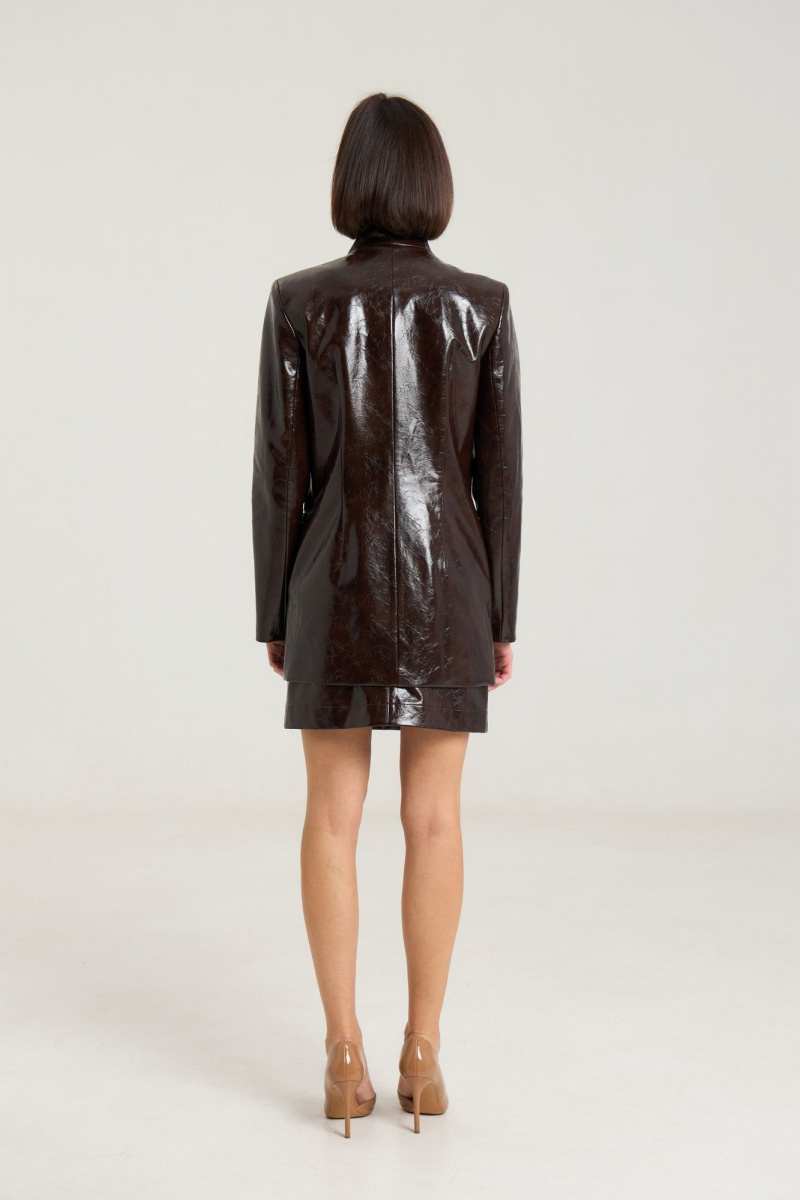 Юбки THE NAME 2450 шоколад