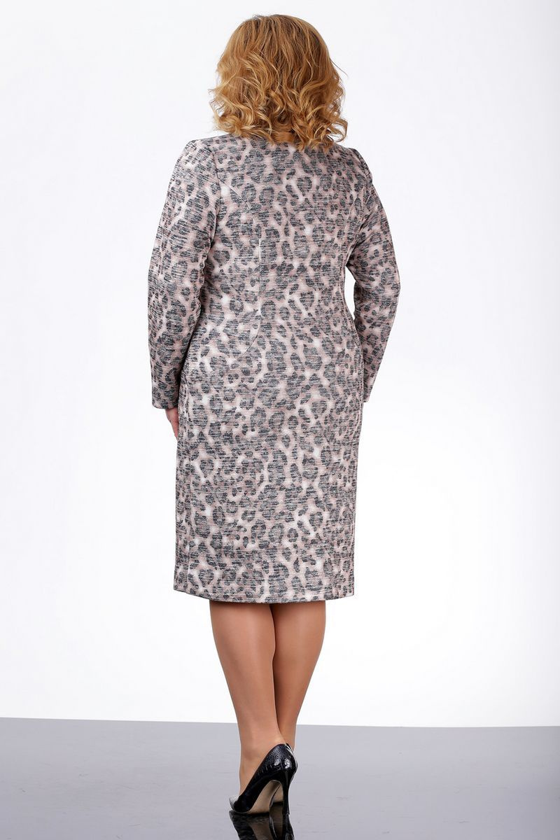 Платье LadisLine 1002 леопард