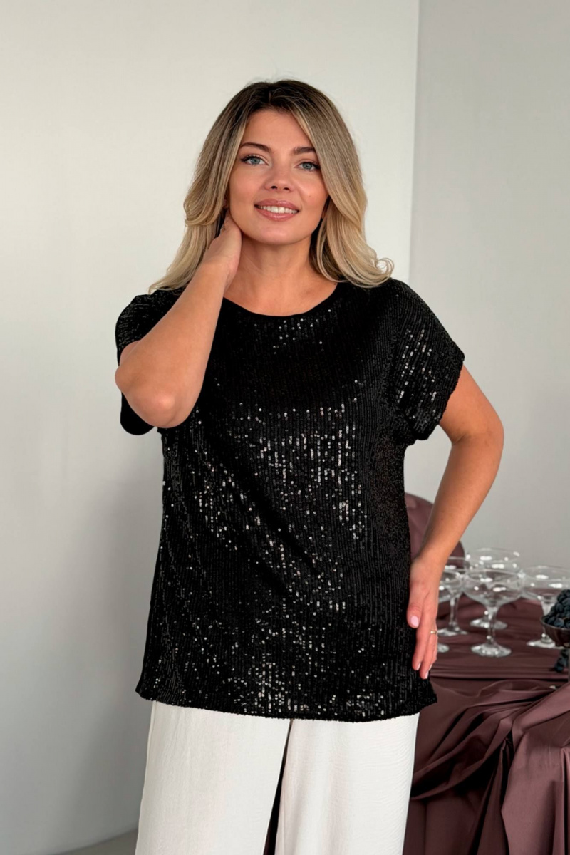 Топы LindaLux 1-194/1 пайетки