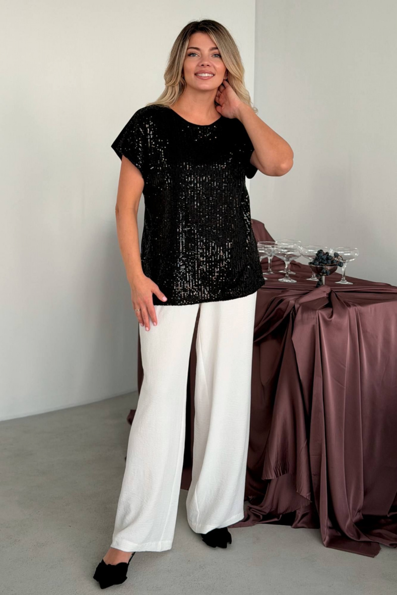 Топы LindaLux 1-194/1 пайетки