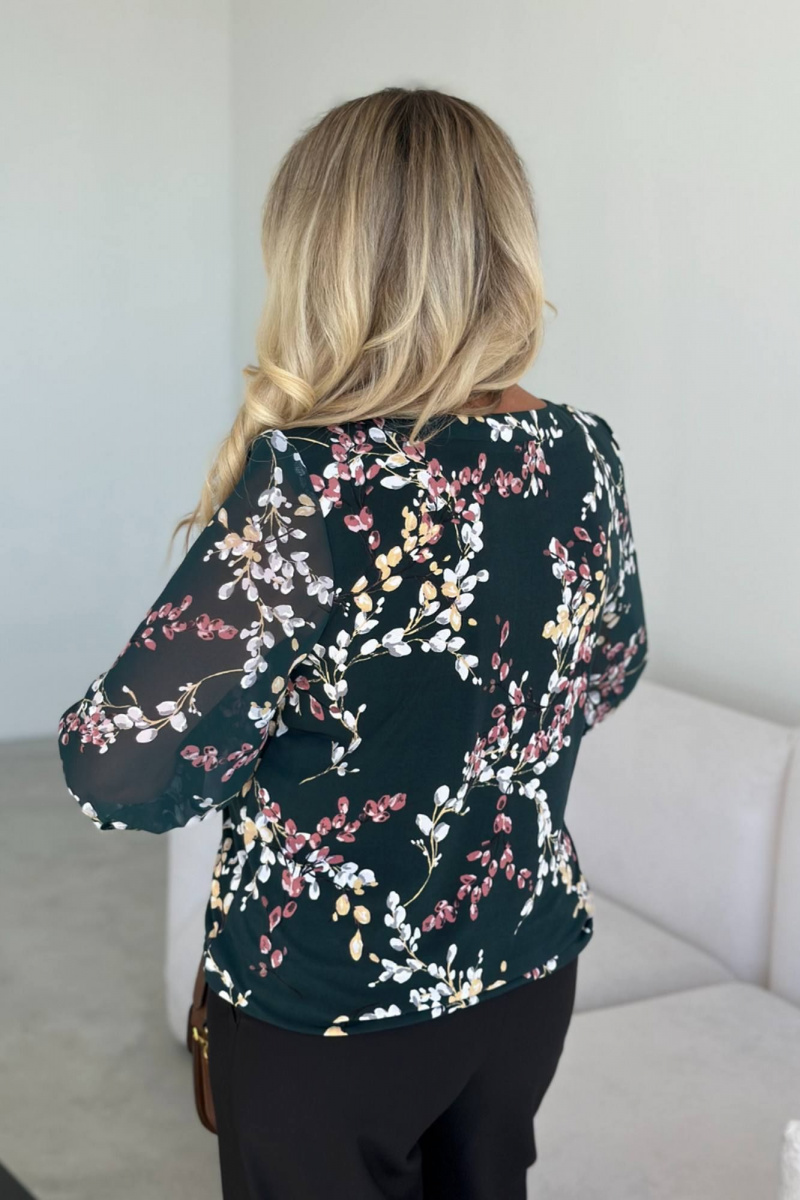 Блузы LindaLux 217 зеленая_верба