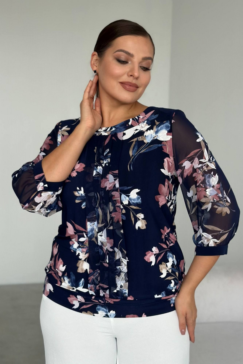 Блузы LindaLux 217 тюльпан