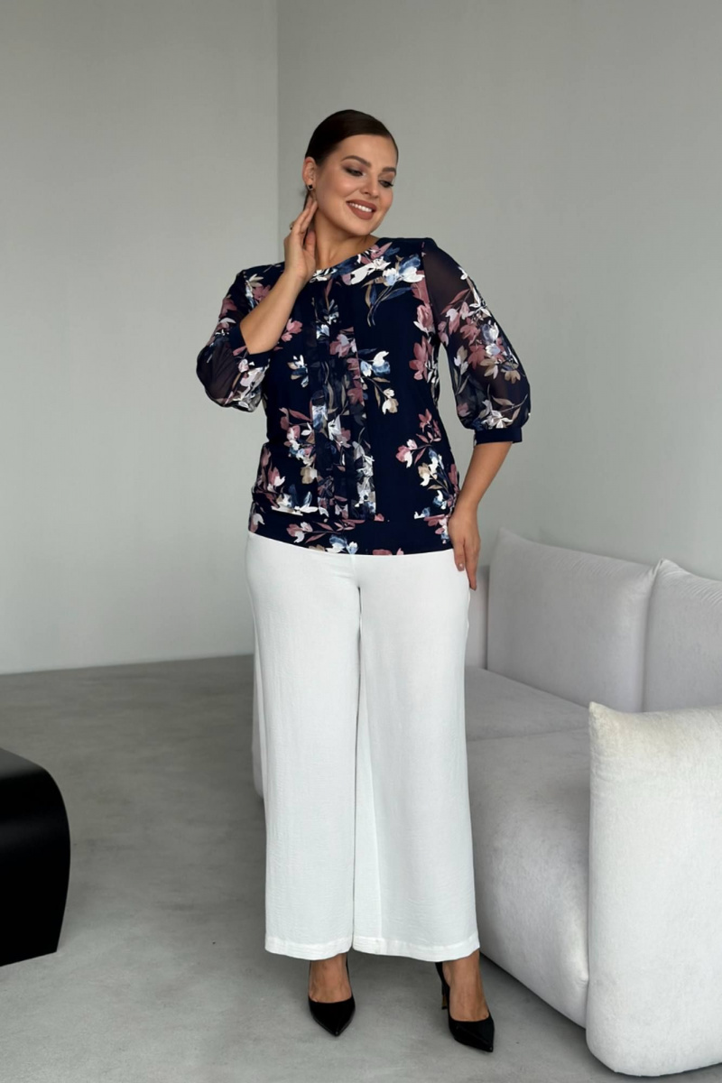 Блузы LindaLux 217 тюльпан