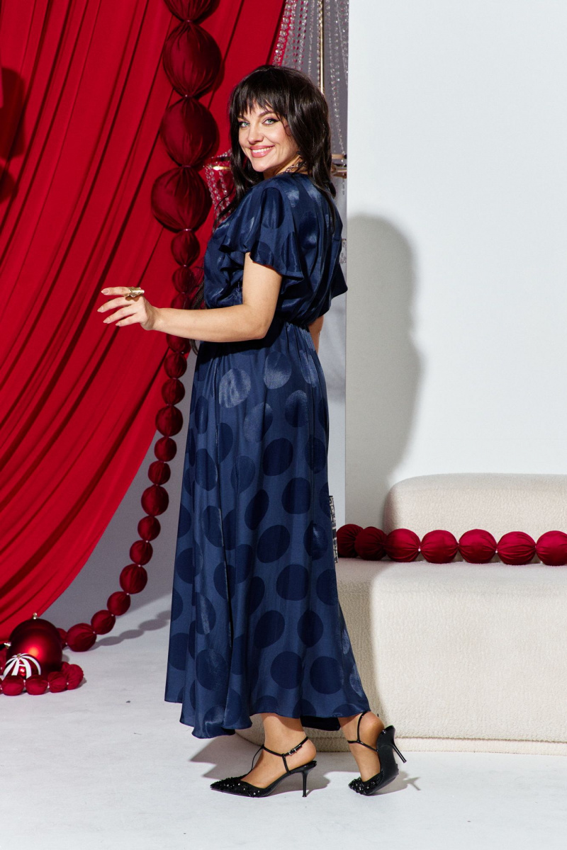 Платья Vittoria Queen 28483 темно-синий