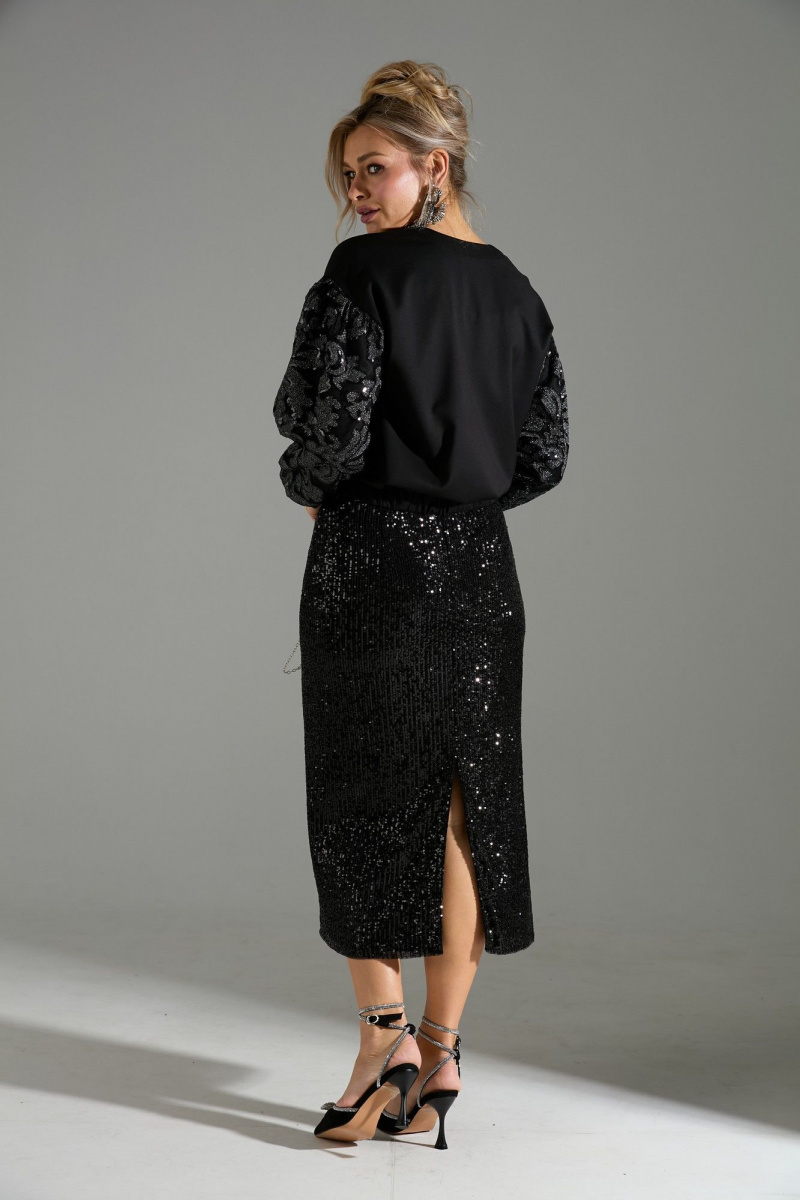 Юбочный костюм LM К168042 черный