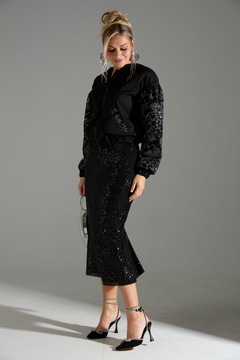 Юбочный костюм LM К168042 черный