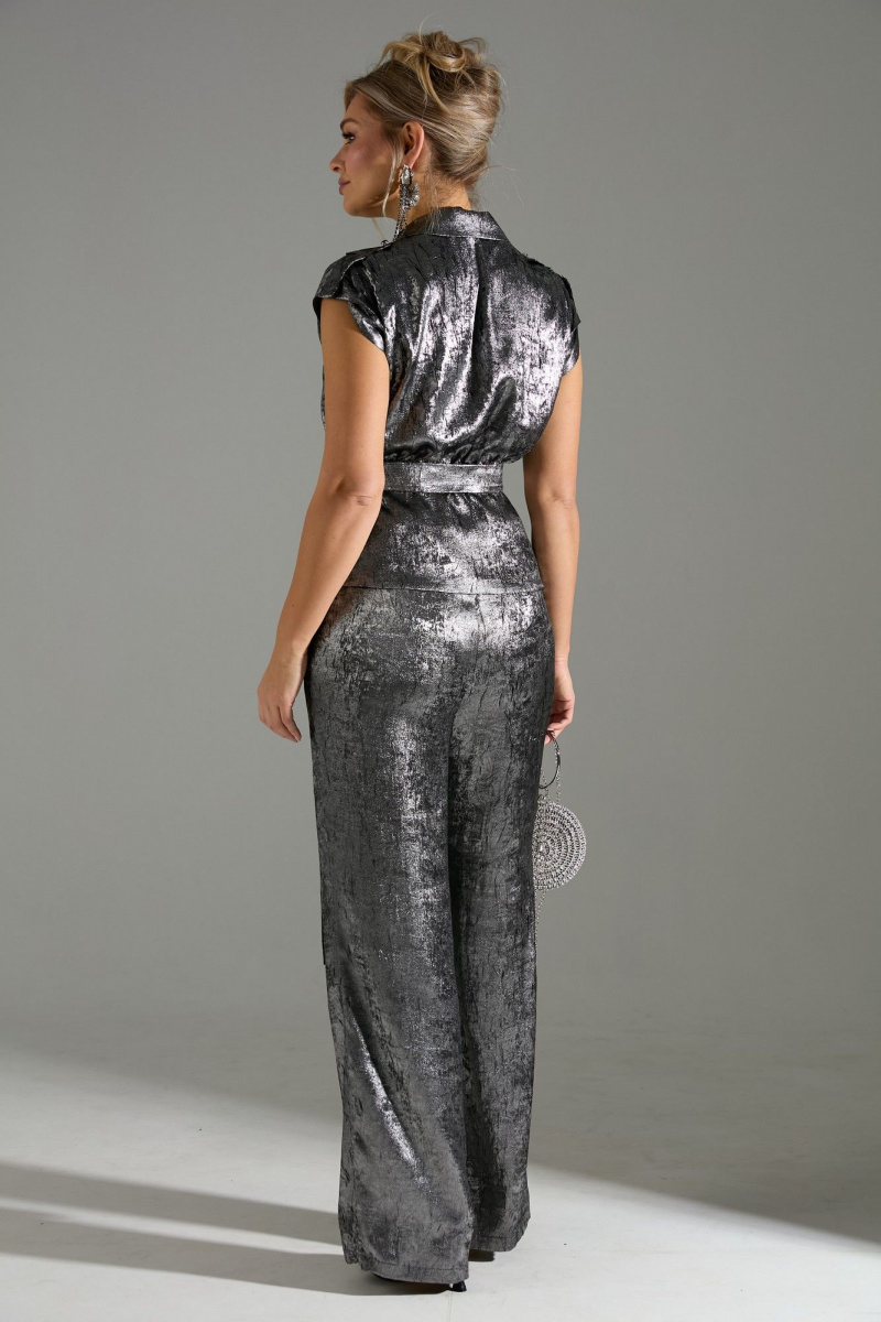 Брючный комплект LM К126048 серый_шиммер