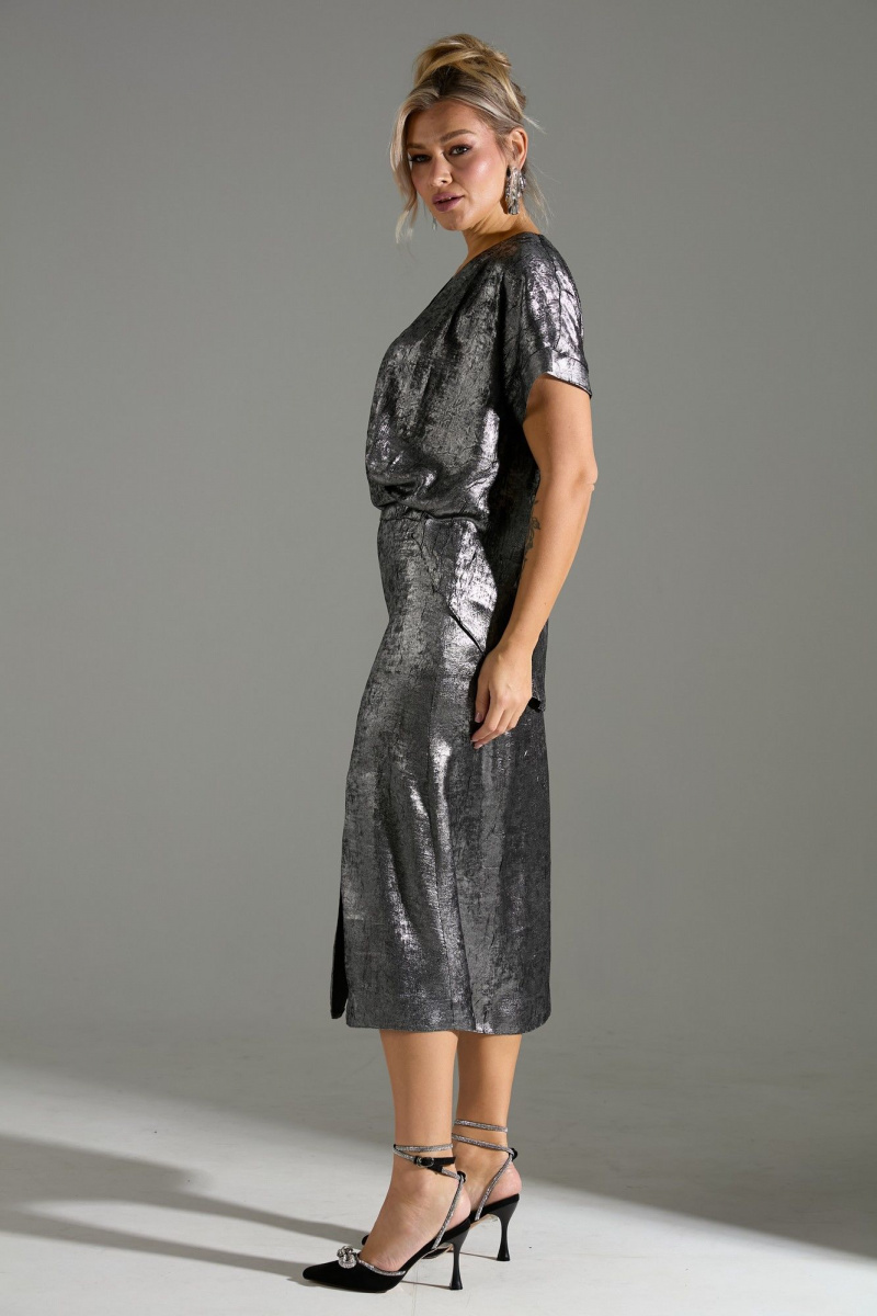 Юбочный комплект LM М94 серый_шиммер