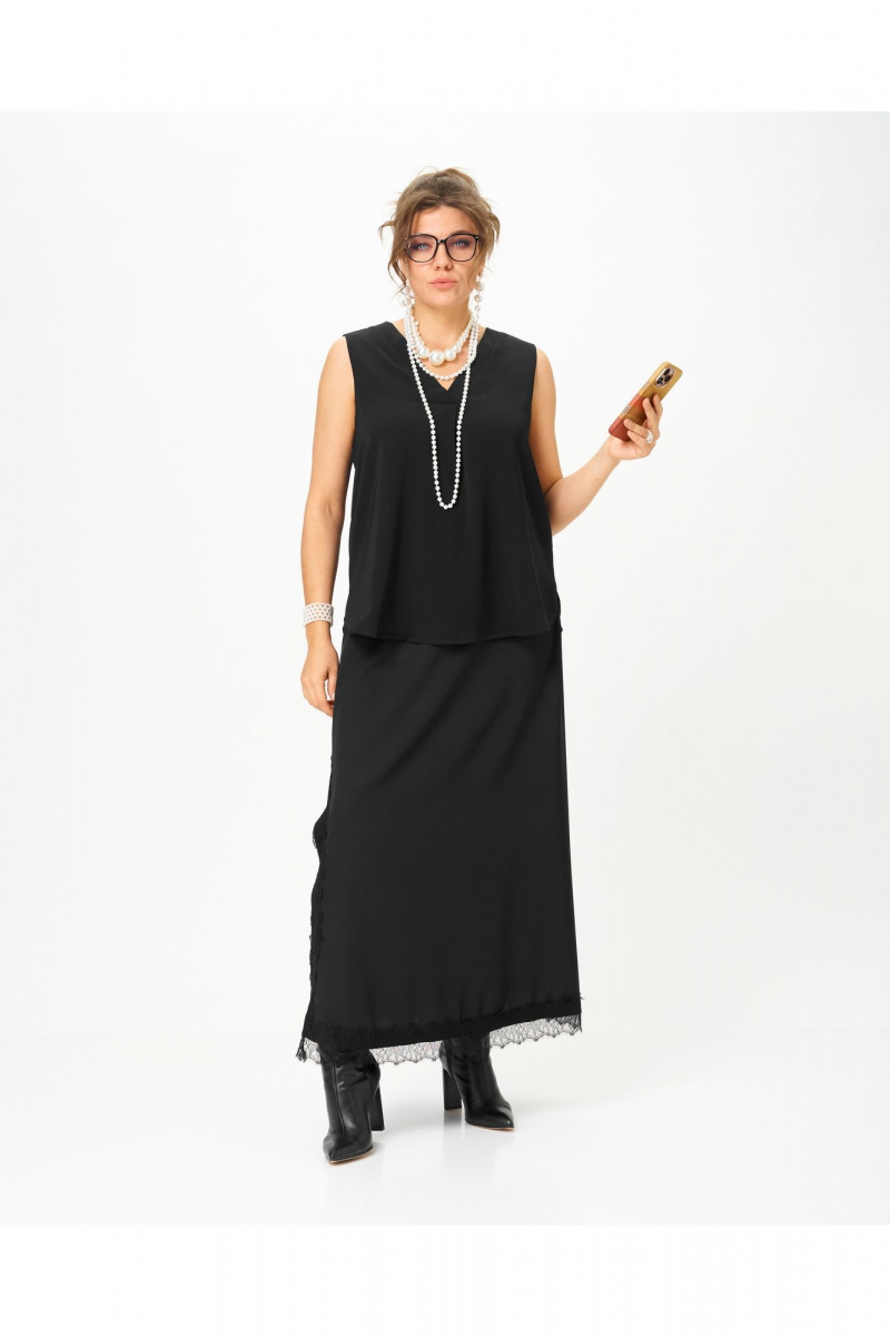 Юбки GRATTO 6208 черный