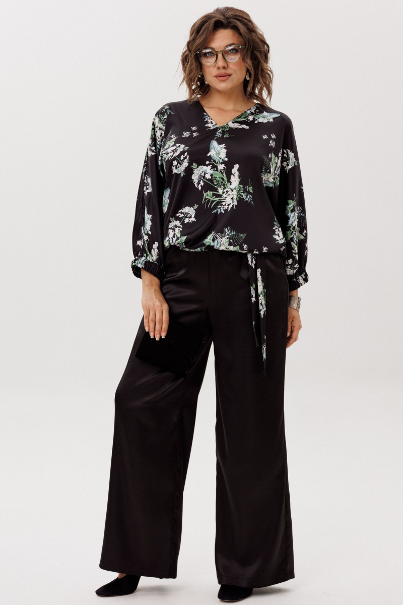Блузы Anelli 1662 цветы_ночного_сада