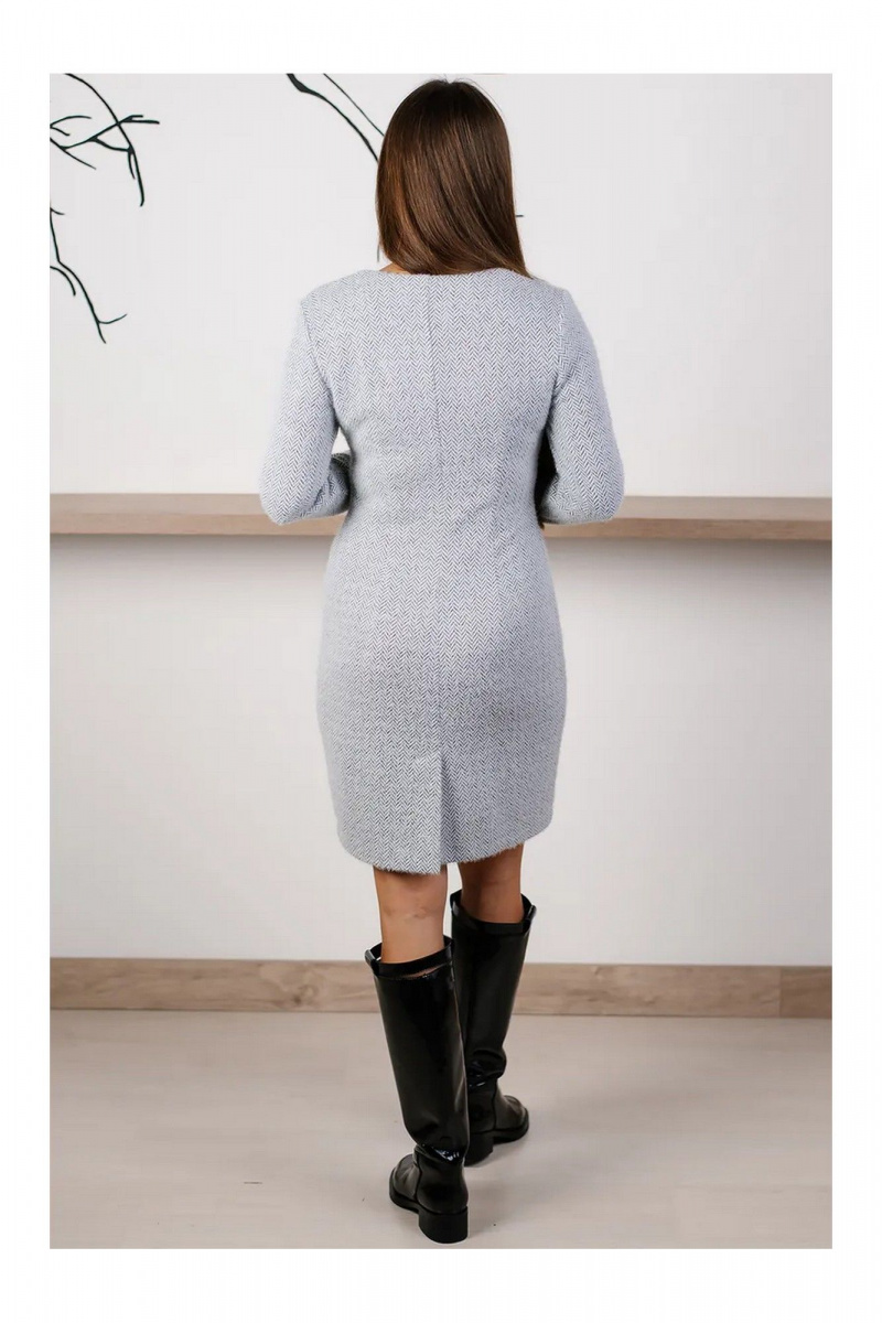 Платья MONA STYLE FASHION&DESIGN 22046/1 серый