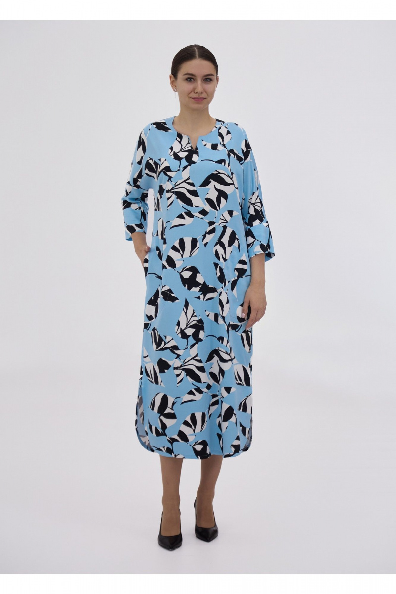 Платья Полинушка 335 голубой