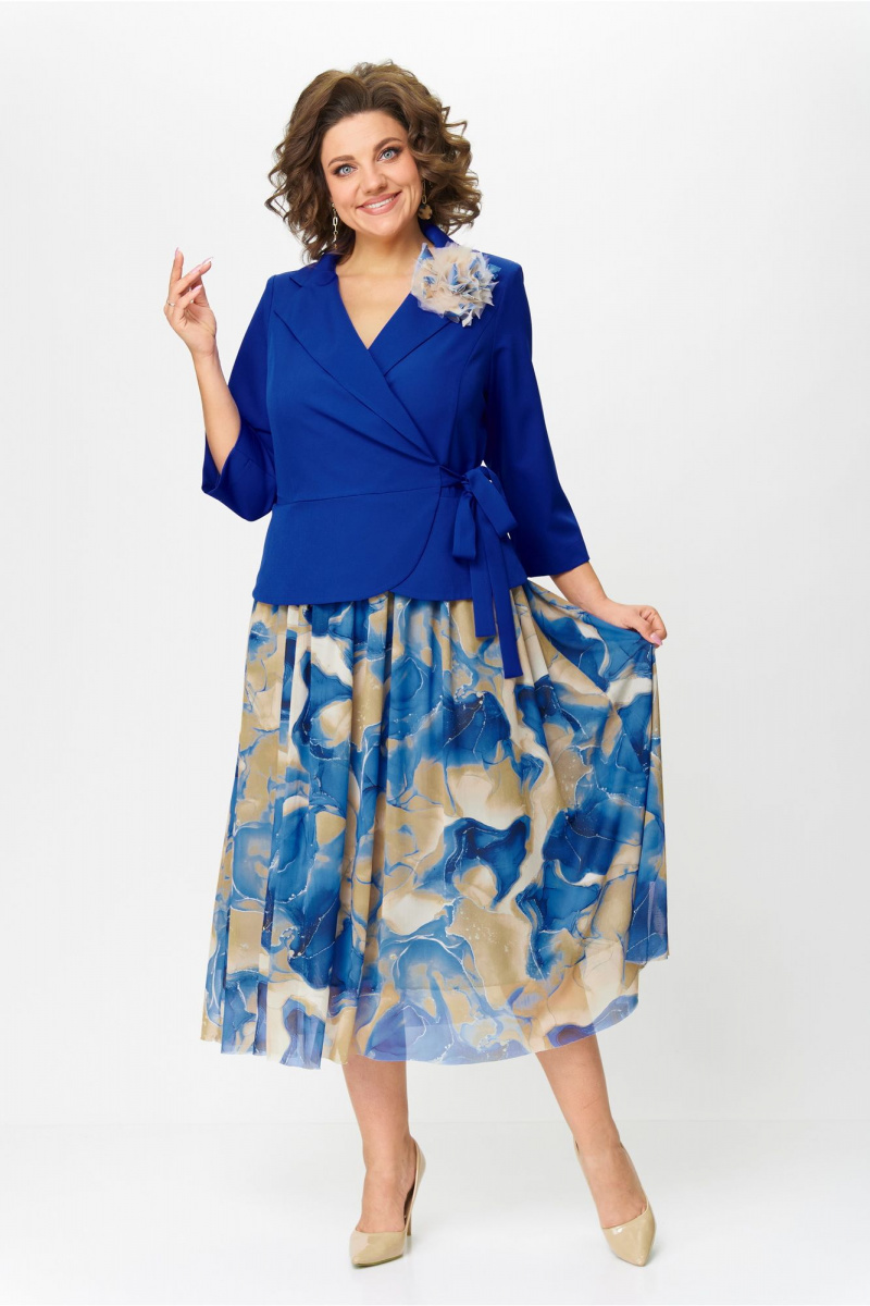 Платья Bonna Image 922/3 васильковый