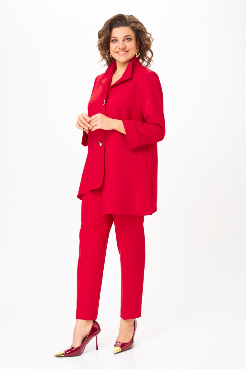 Брючный комплект Vilena 1110 красный
