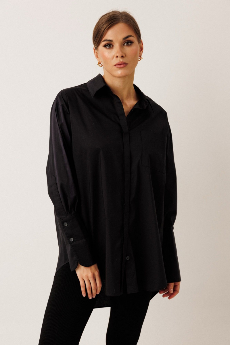 Блузы KOKOdea 20007 чёрный