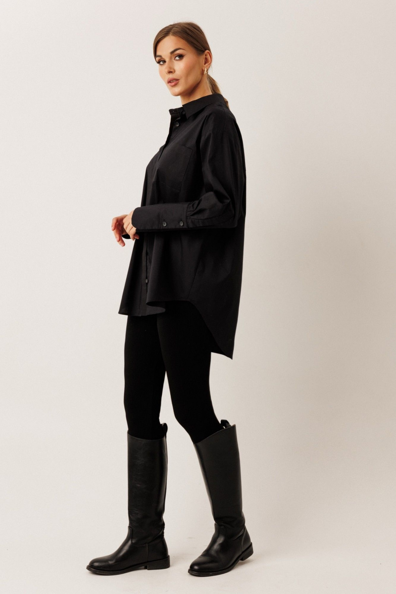 Блузы KOKOdea 20007 чёрный